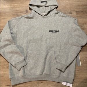 Fear of God Essentials Hoodie Gray – New With Tags – Size (M)